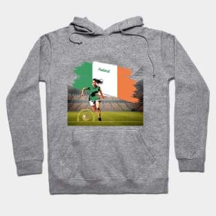 Ireland Football Shirt, Unisex T-Shirt, Women’s World Cup, soccer t-shirts, football t-shirts, women’s football, Ireland national football Hoodie